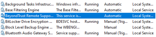Stopped Client